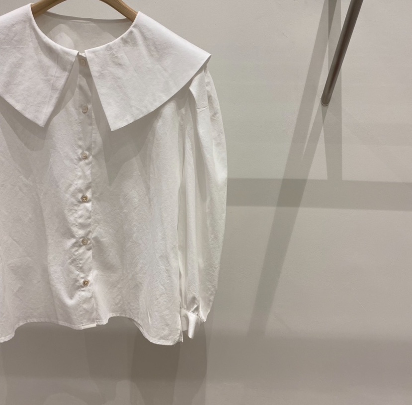 SILVER韓國直郵㊣女裝新品熱賣時尚職業25春夏推薦襯衫蕾絲衫SILVER襯衫/蕾絲衫