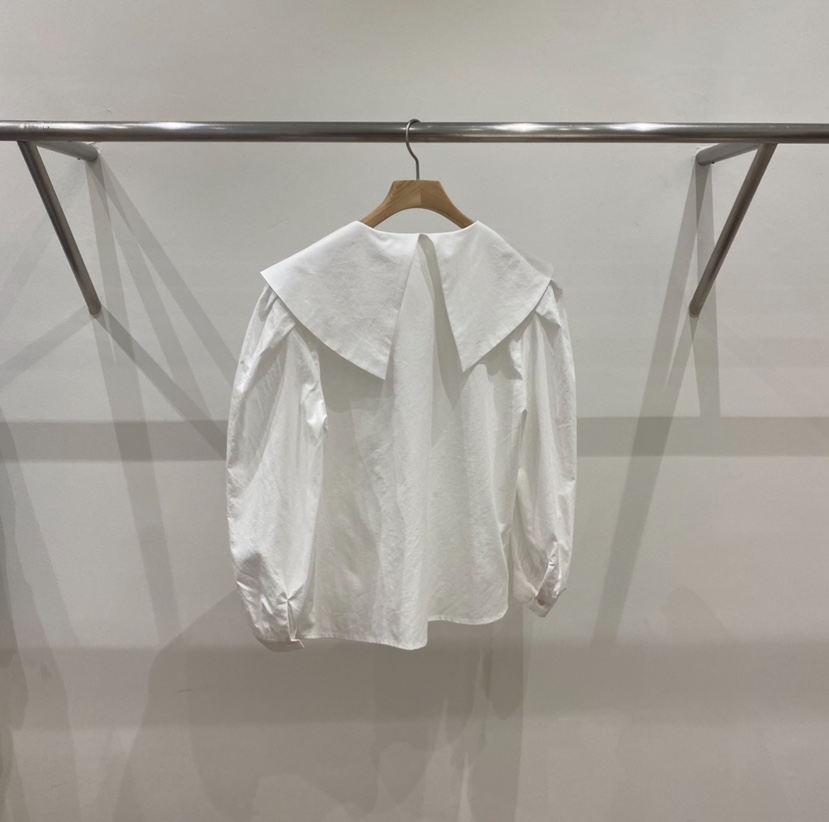 SILVER韓國直郵㊣女裝新品熱賣時尚職業25春夏推薦襯衫蕾絲衫SILVER襯衫/蕾絲衫
