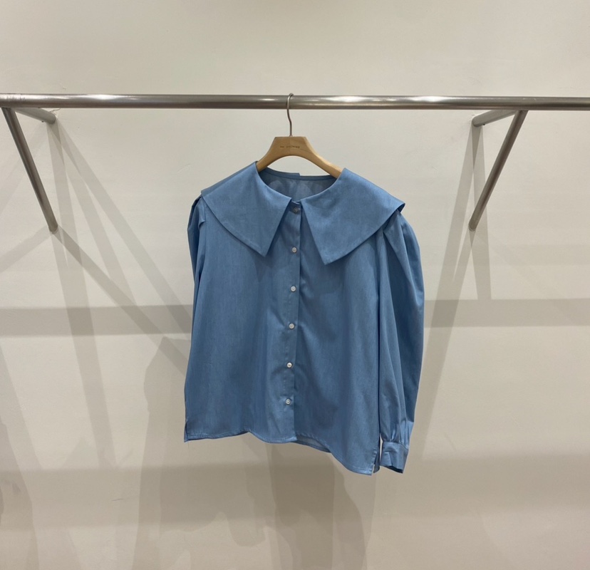 SILVER韓國直郵㊣女裝新品熱賣時尚職業25春夏推薦襯衫蕾絲衫SILVER襯衫/蕾絲衫圖色2