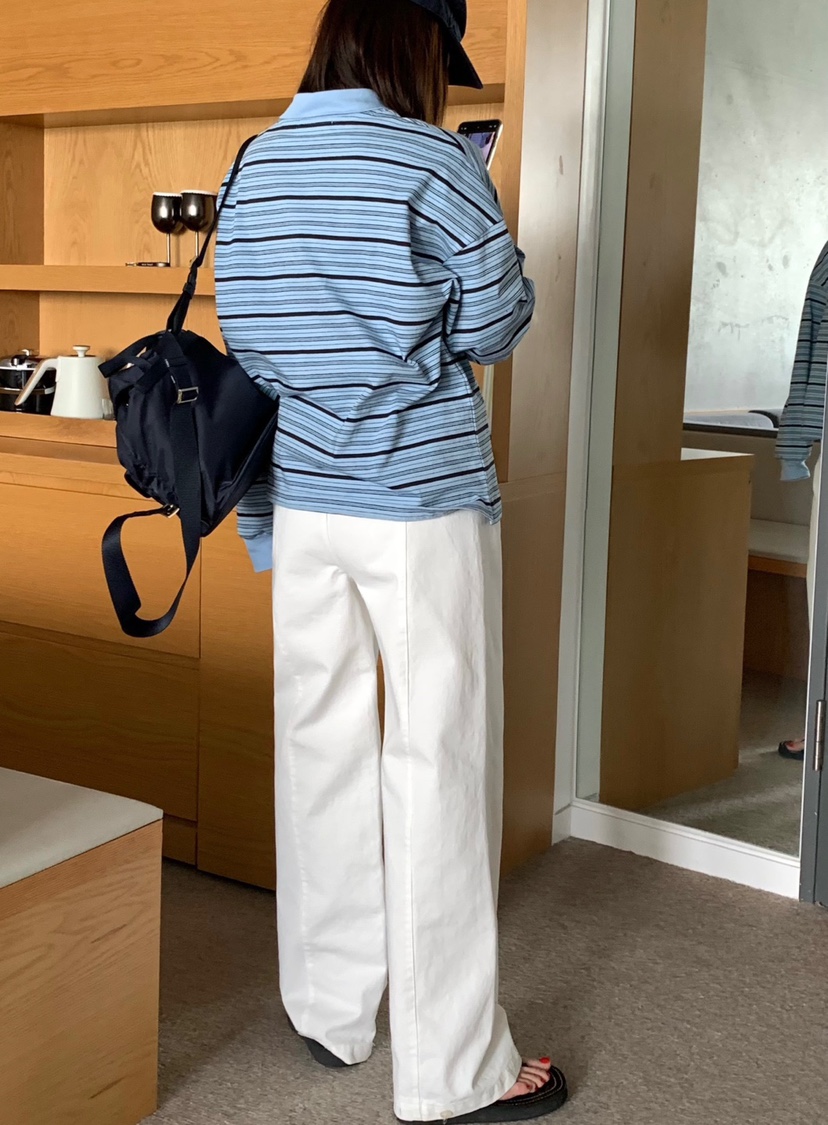 COURGETTE韓國直郵㊣女裝新品熱賣時尚25春夏人氣職業休閑褲COURGETTE休閑褲