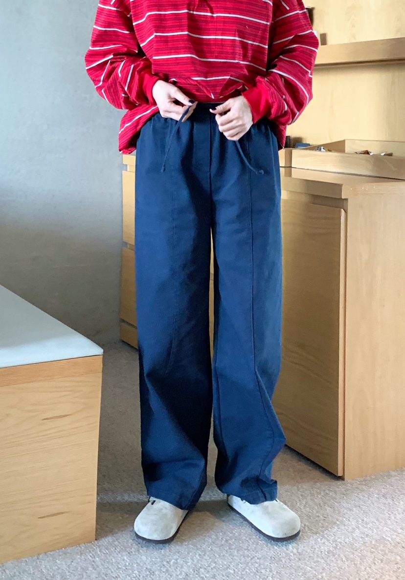 COURGETTE韓國直郵㊣女裝新品熱賣時尚25春夏人氣職業休閑褲COURGETTE休閑褲