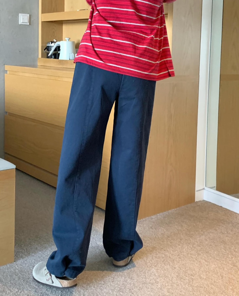 COURGETTE韓國直郵㊣女裝新品熱賣時尚25春夏人氣職業休閑褲COURGETTE休閑褲