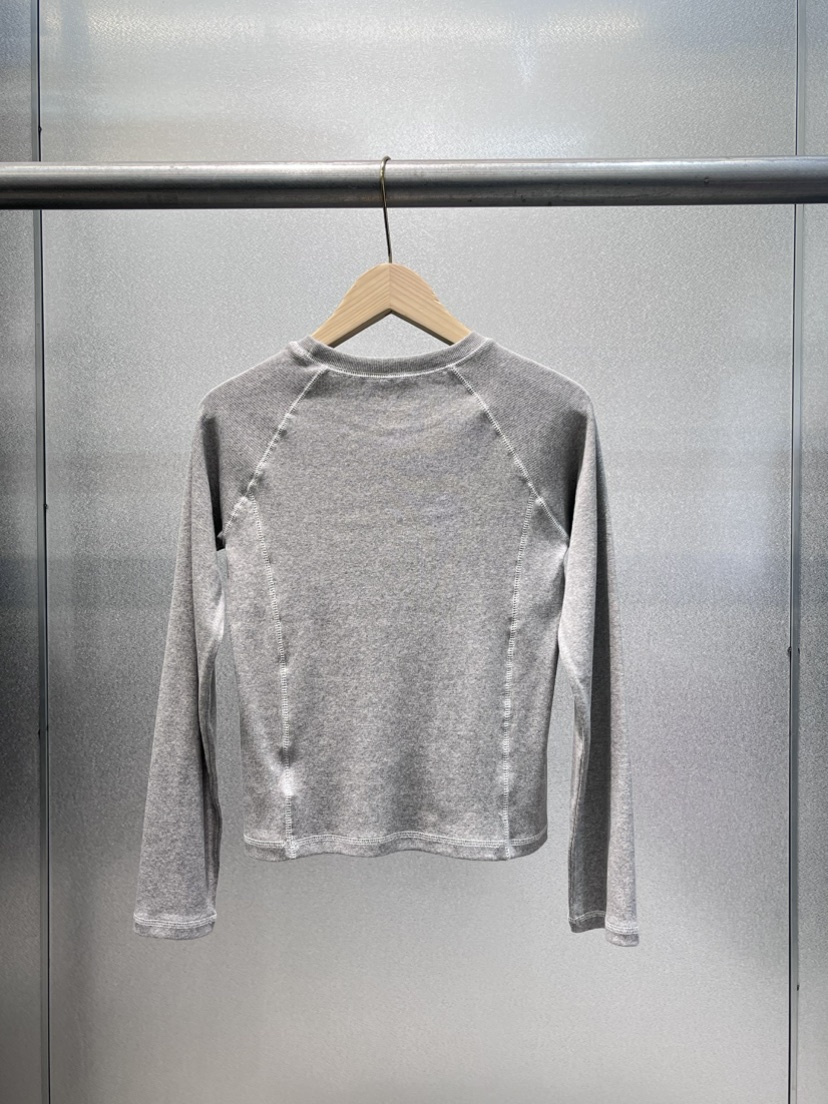 VARY COON直郵韓國代購㊣女裝新品25春夏人氣熱賣職業長袖T恤GVR-VARY COON長袖T恤