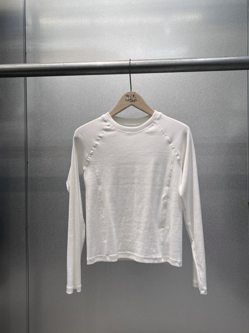 VARY COON直郵韓國代購㊣女裝新品25春夏人氣熱賣職業長袖T恤GVR-VARY COON長袖T恤圖色1