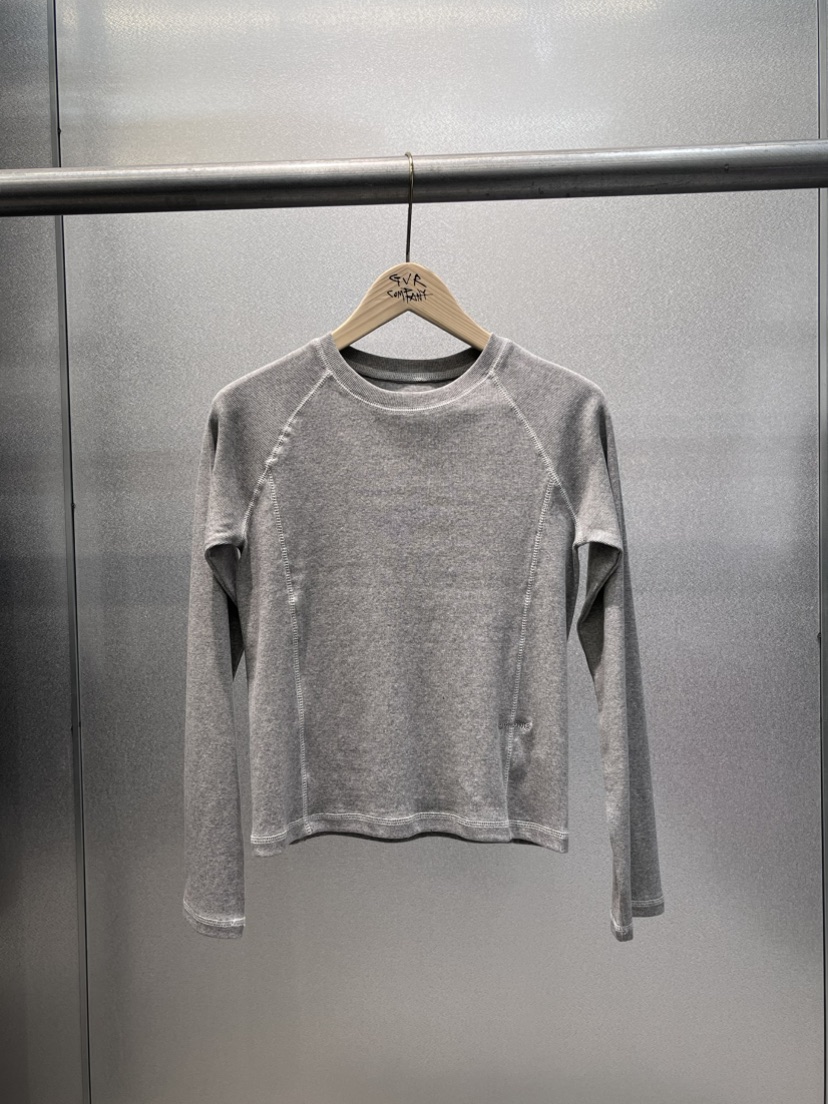 VARY COON直郵韓國代購㊣女裝新品25春夏人氣熱賣職業長袖T恤GVR-VARY COON長袖T恤圖色2