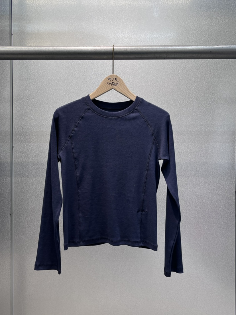 VARY COON直郵韓國代購㊣女裝新品25春夏人氣熱賣職業長袖T恤GVR-VARY COON長袖T恤圖色3