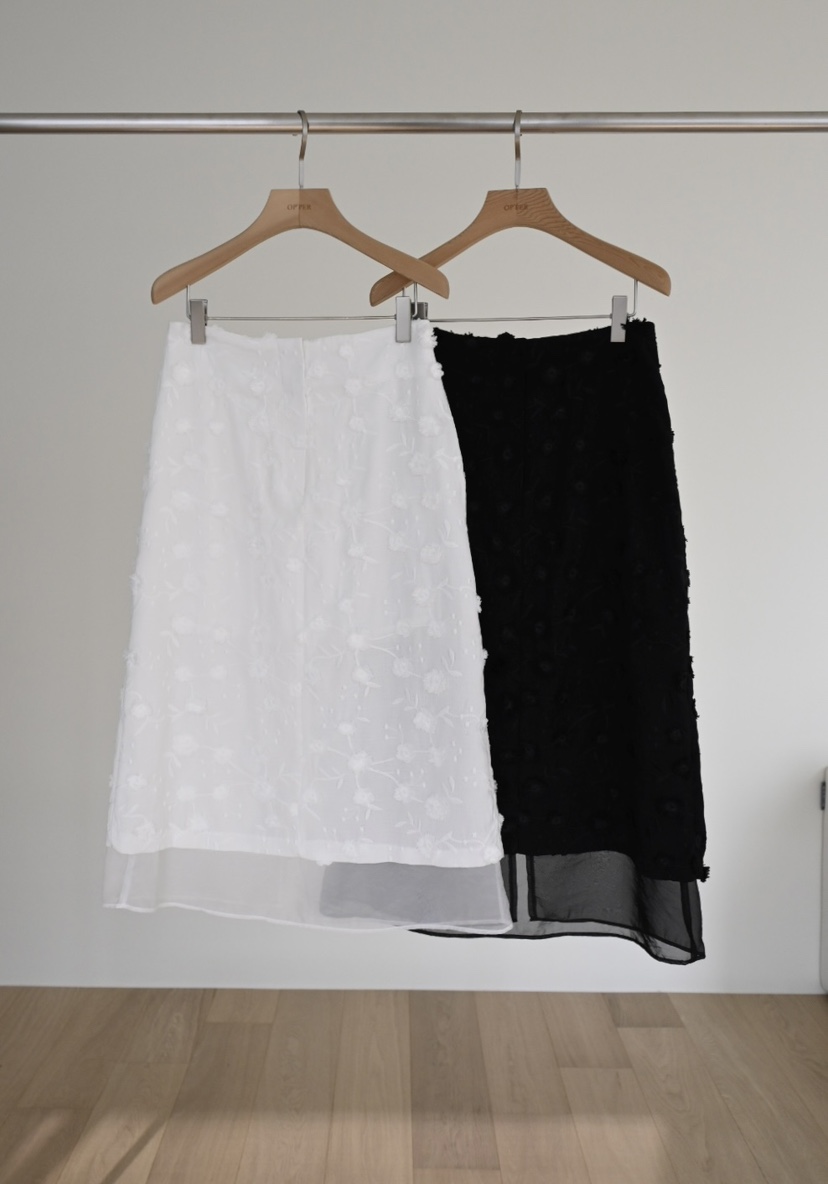 OP PER直郵韓國代購㊣女裝新款推薦時尚人氣職業25春夏長裙OPPER-simplebeige長裙