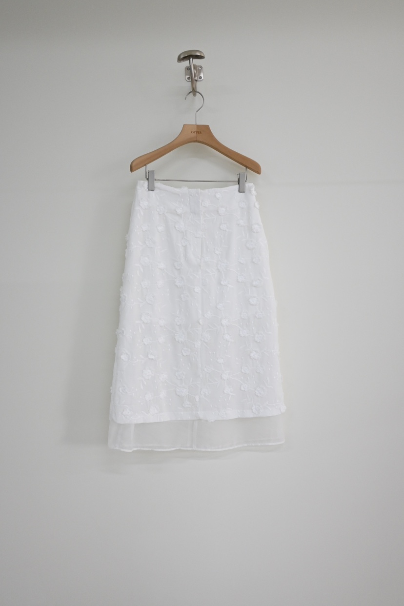 OP PER直郵韓國代購㊣女裝新款推薦時尚人氣職業25春夏長裙OPPER-simplebeige長裙圖色1