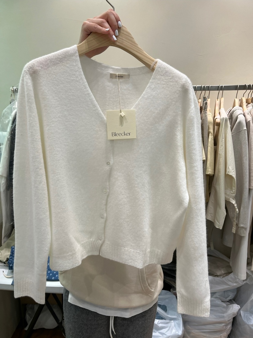 BLEECKER韓國直郵㊣女裝新款熱賣時尚職業推薦人氣休閑針織衫BLEECKER針織衫圖色1