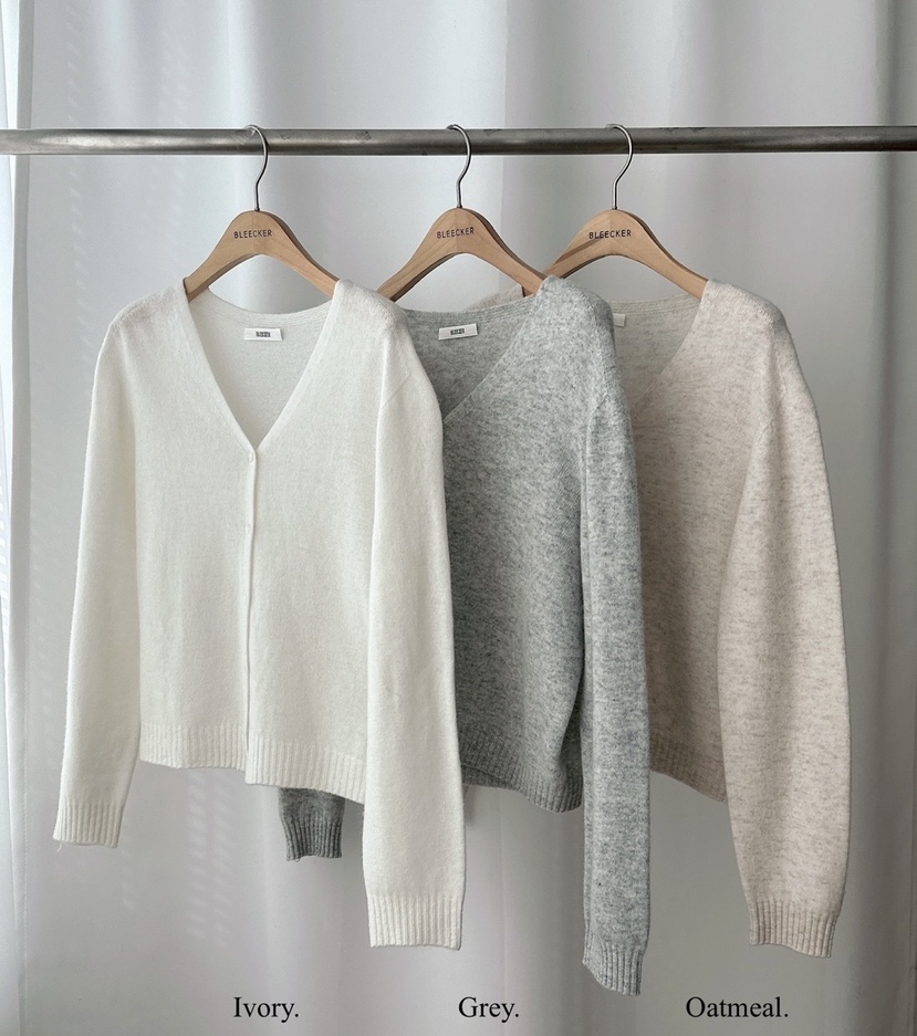 BLEECKER韓國直郵㊣女裝新款熱賣時尚職業推薦人氣休閑針織衫BLEECKER針織衫圖色3左三色