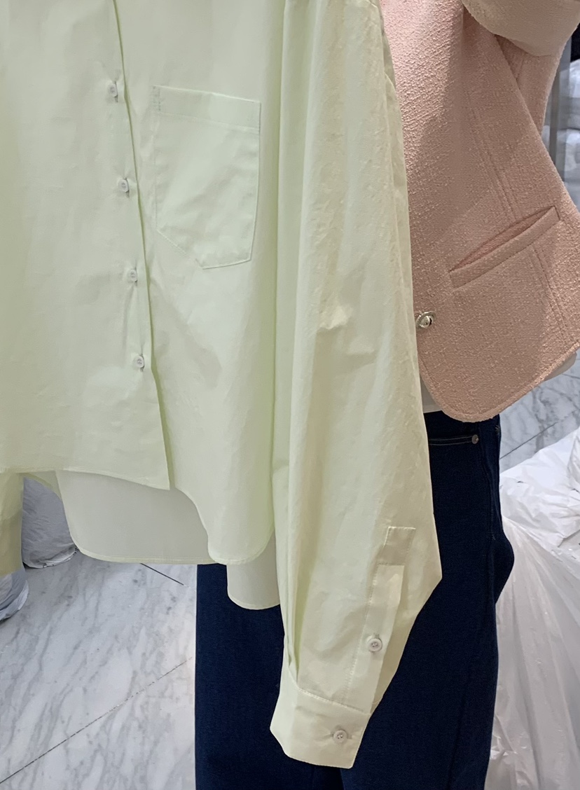 FILLMOR直郵韓國代購㊣女裝新品25春夏熱賣推薦職業襯衫蕾絲衫FILLMOR襯衫/蕾絲衫