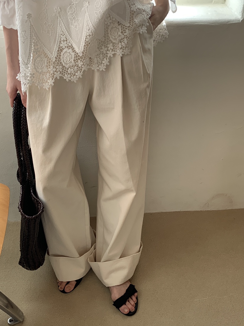 LOGARDEN韓國㊣直郵東大門代購女裝新品人氣休閑熱賣休閑褲LO GARDEN休閑褲圖色3