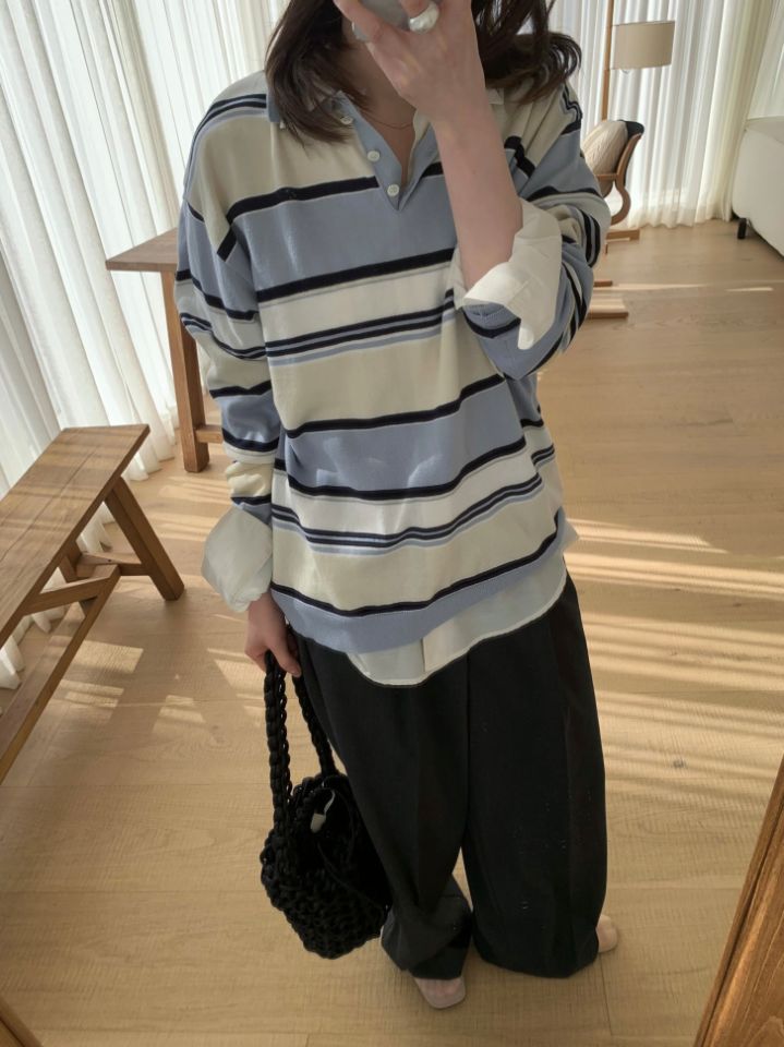 MARE直郵韓國代購㊣女裝新款時尚熱賣職業推薦25春夏針織衫MARE針織衫