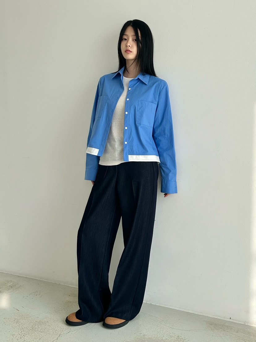 HEIZE韓國㊣直郵東大門代購女裝新品人氣推薦時尚休閑褲口袋HEIZE休閑褲