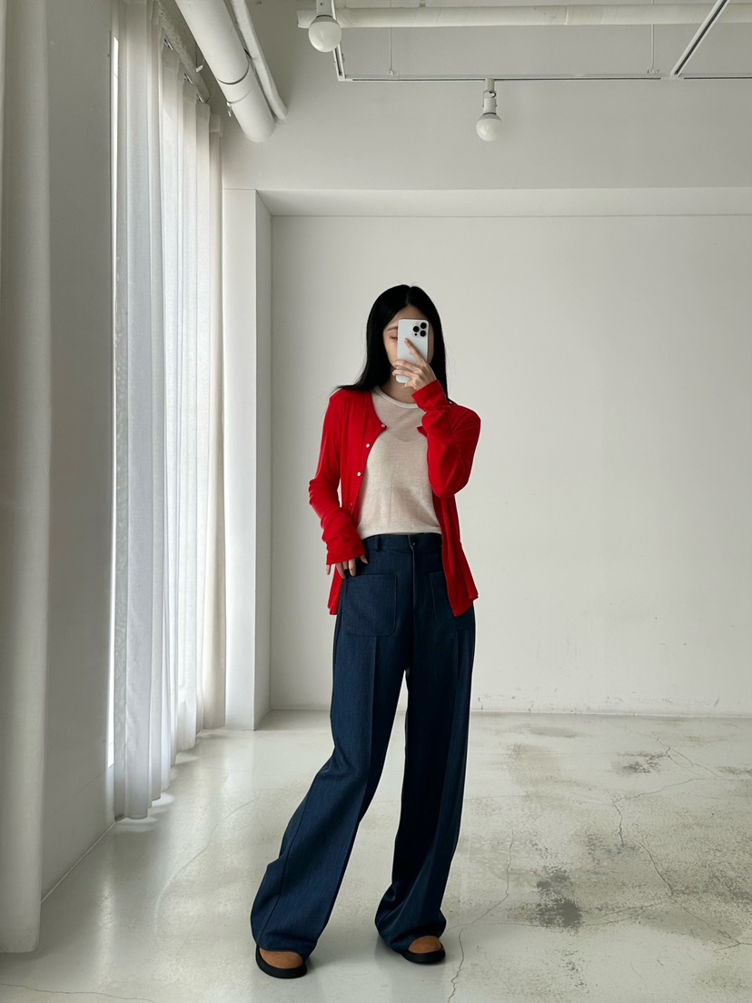 HEIZE韓國㊣直郵東大門代購女裝新品人氣推薦時尚休閑褲口袋HEIZE休閑褲
