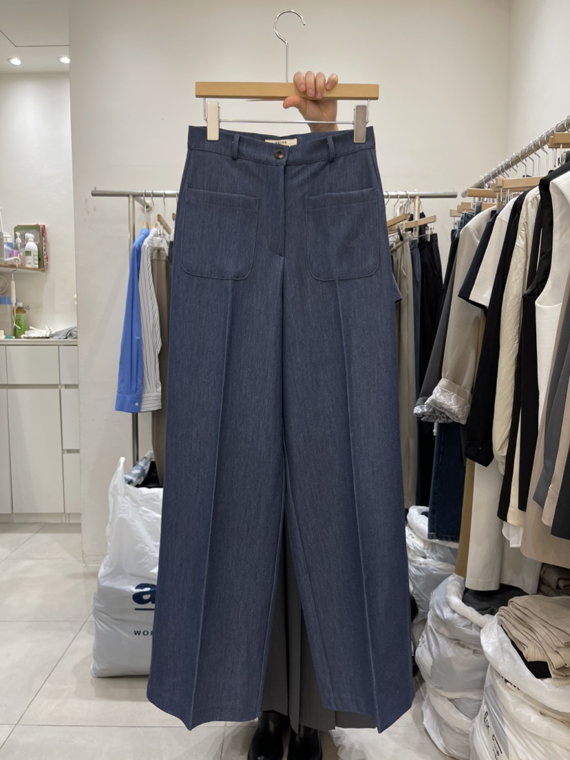 HEIZE韓國㊣直郵東大門代購女裝新品人氣推薦時尚休閑褲口袋HEIZE休閑褲