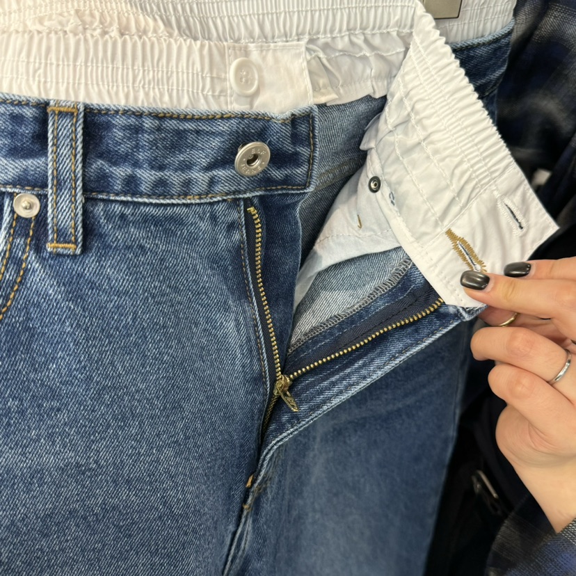 ELF-L直郵韓國代購㊣女裝新款人氣休閑熱賣推薦職業牛仔褲PROJECT ELF/ELF-L牛仔褲