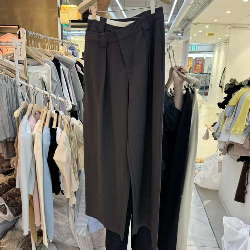 SAGE BRUSH韓國㊣直郵東大門代購女裝新品推薦人氣職業休閑褲SAGE BRUSH休閑褲圖色2