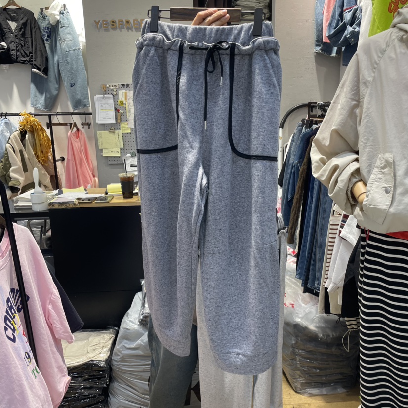 YESFREE韓國直郵㊣女裝新品人氣25春夏休閑職業時尚熱賣休閑褲YESFREE休閑褲圖色2