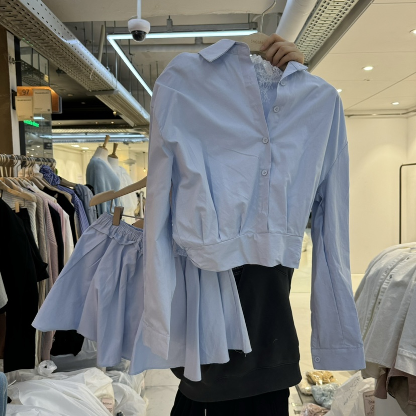 SAGE BRUSH韓國直郵㊣女裝新品25春夏推薦時尚休閑套裝套裝SAGE BRUSH套裝圖色3