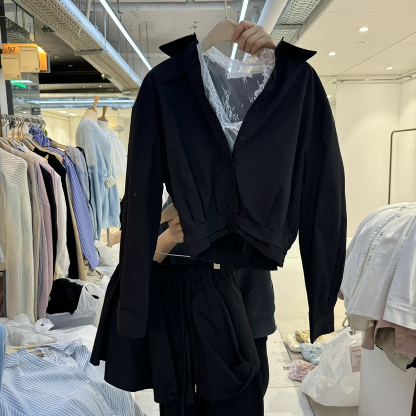 SAGE BRUSH韓國直郵㊣女裝新品25春夏推薦時尚休閑套裝套裝SAGE BRUSH套裝圖色4