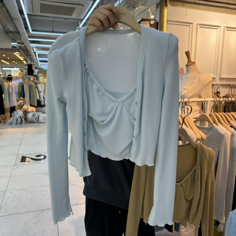 SAGE BRUSH韓國直郵㊣女裝新款熱賣時尚職業25春夏人氣套裝SAGE BRUSH套裝圖色3