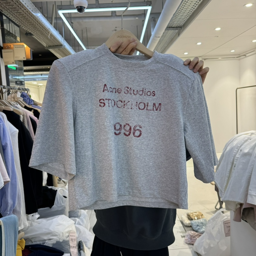 SAGE BRUSH韓國直郵㊣東大門實拍女裝新款休閑人氣時尚T恤SAGE BRUSHT恤圖色4