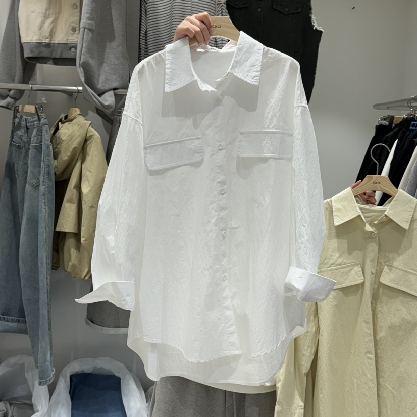 KIRA-Q韓國㊣直郵東大門代購女裝新品職業人氣時尚襯衫蕾絲衫KIRA-Q襯衫/蕾絲衫