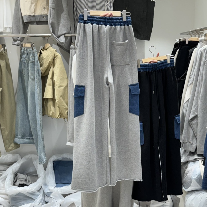 KIRA-Q韓國㊣直郵東大門代購女裝新品職業熱賣25春夏休閑褲KIRA-Q休閑褲