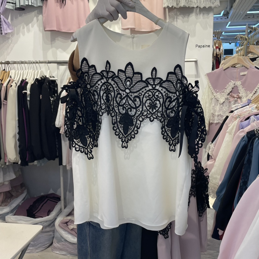 PAPA東大門代購女士新款休閑25春夏真品人氣推薦時尚吊帶背心PAPA吊帶/背心
