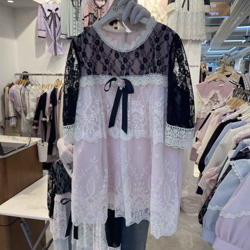 PAPA韓國代購女裝新品熱賣時尚推薦真品職業人氣25春夏連衣裙PAPA連衣裙圖色2