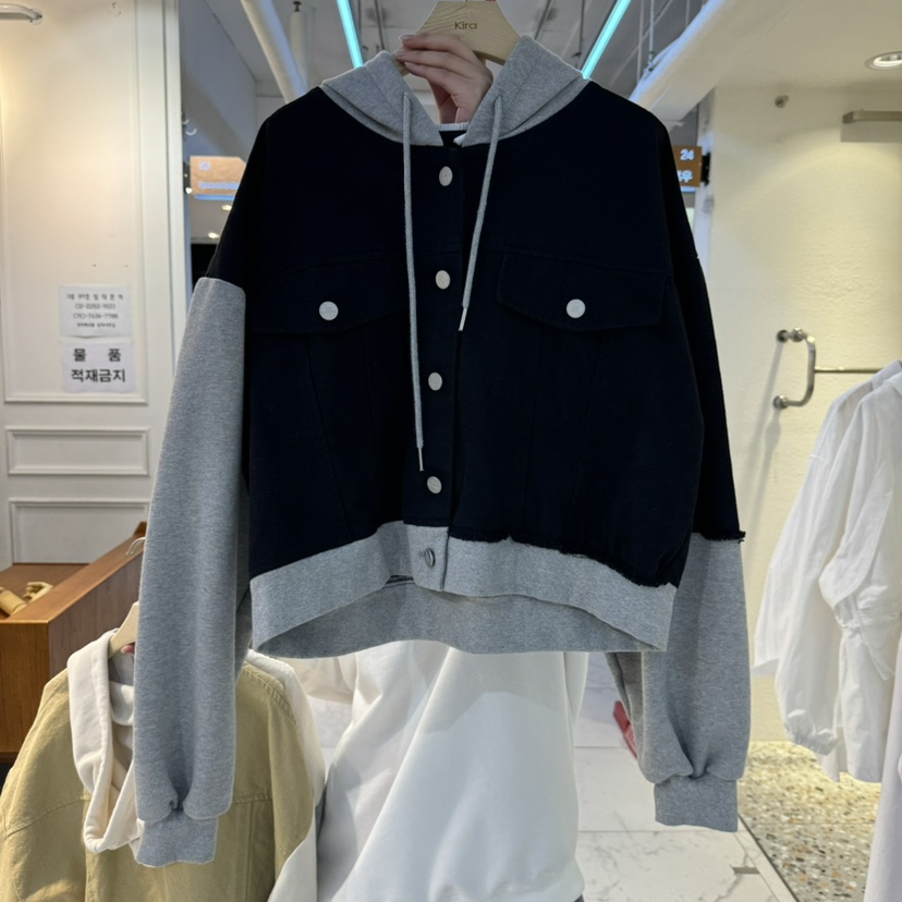 KIRA-Q東大門直郵女裝新品時尚真品熱賣人氣推薦25春夏夾克KIRA-Q夾克圖色3