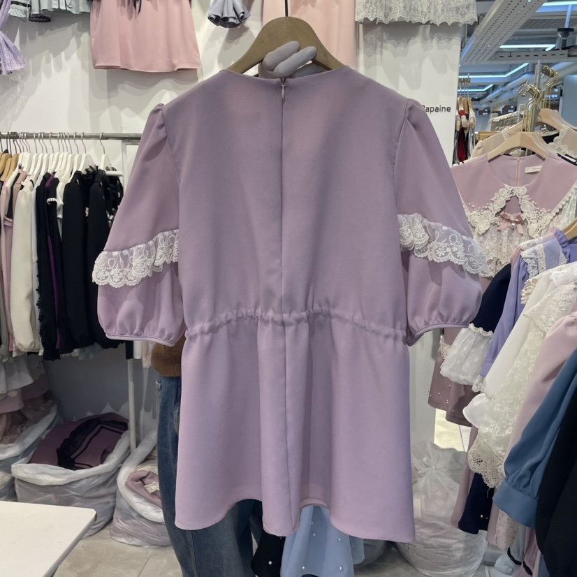 PAPA東大門代購女士新款人氣推薦時尚真品職業熱賣襯衫蕾絲衫PaPa/HALMADE襯衫/蕾絲衫