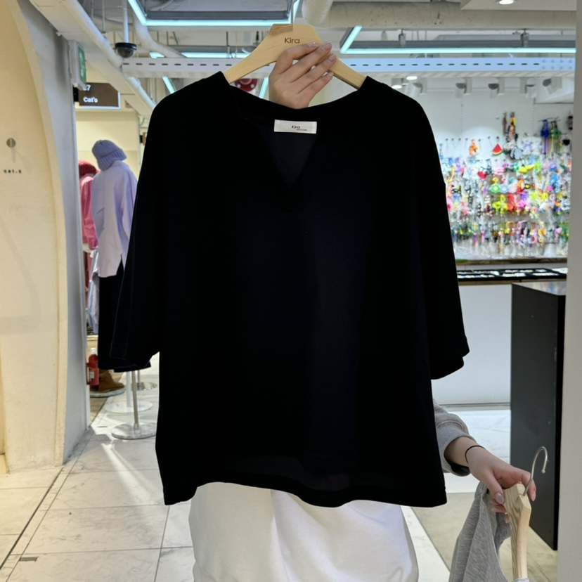 KIRA-Q韓國直郵女裝新品休閑人氣時尚25春夏推薦熱賣真品T恤KIRA-QT恤圖色3