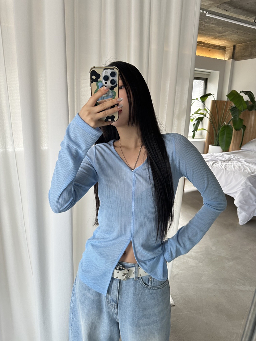 I MFACT韓國直郵女士新款休閑真品人氣熱賣推薦時尚長袖T恤I MFACT長袖T恤圖色1