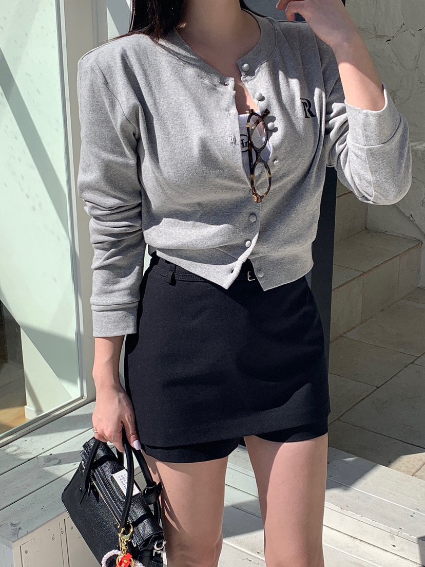 REVE CITE-L東大門實拍女士新品熱賣人氣休閑裙褲含腰繩腰帶REVE CITE裙褲圖色3