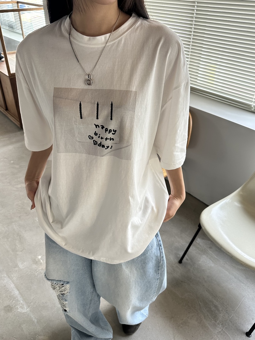 I MFACT韓國代購女裝新款真品休閑熱賣時尚人氣職業推薦T恤I MFACTT恤圖色1