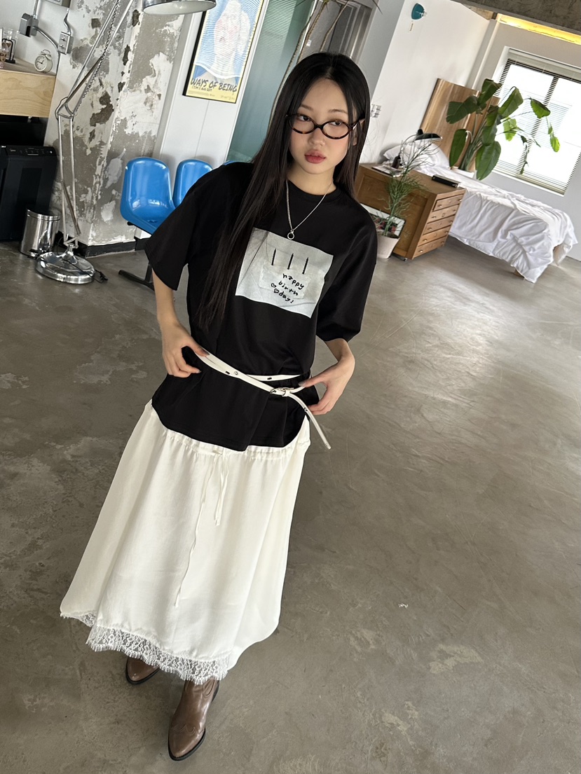 I MFACT韓國代購女裝新款真品休閑熱賣時尚人氣職業推薦T恤I MFACTT恤圖色2
