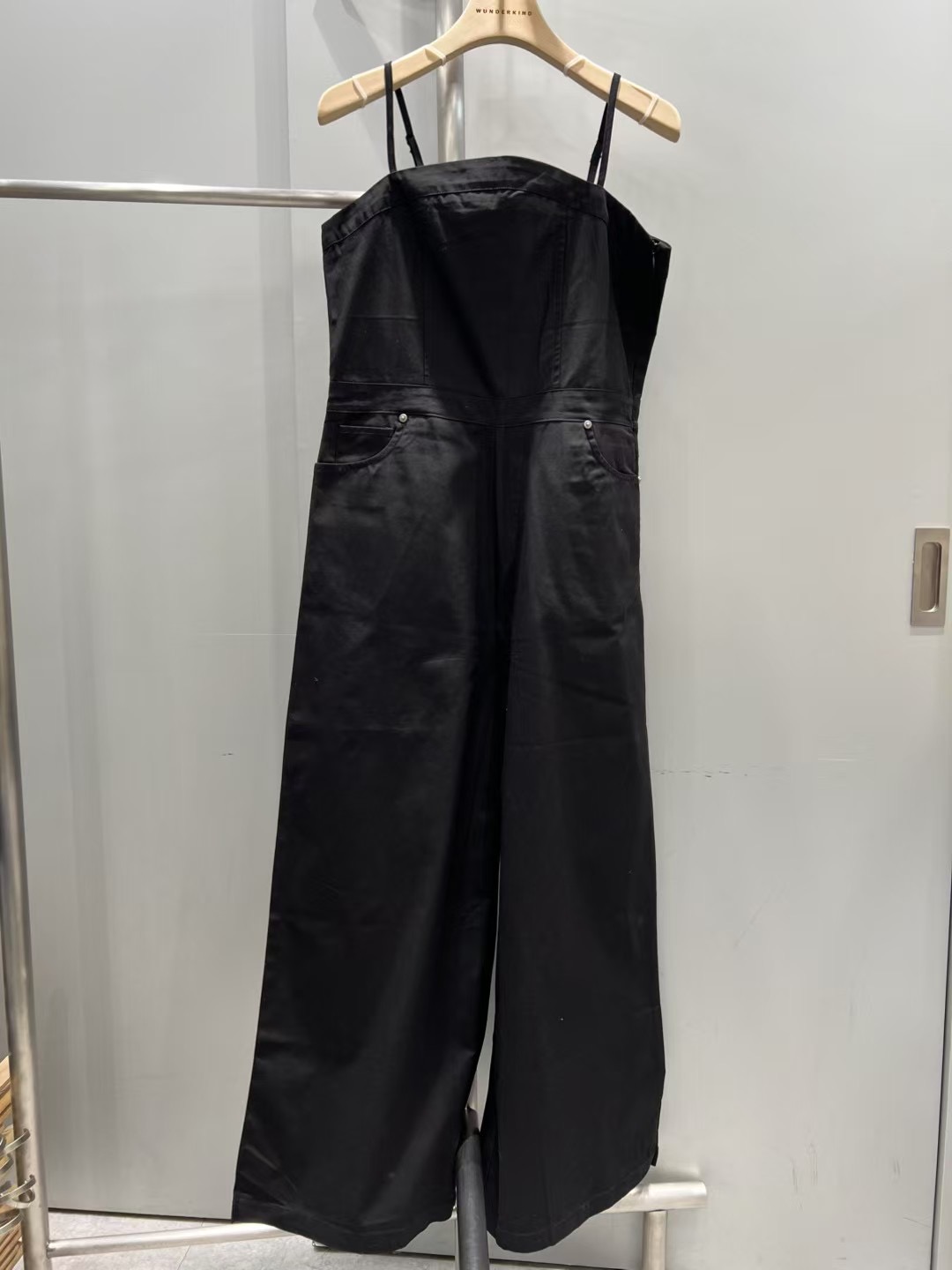 WUNDERKIND東大門代購女士新品人氣休閑25春夏熱賣真品背帶褲WUNDERKIND背帶褲