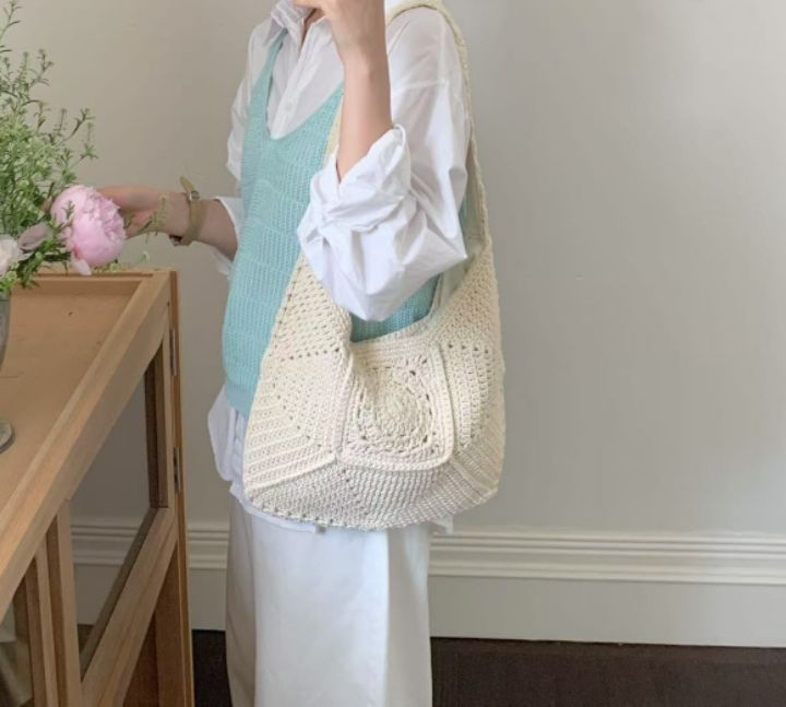 TROUVAILLE東大門實拍女裝新款職業熱賣時尚真品單肩斜跨包TROUVAILLE單肩/斜跨包
