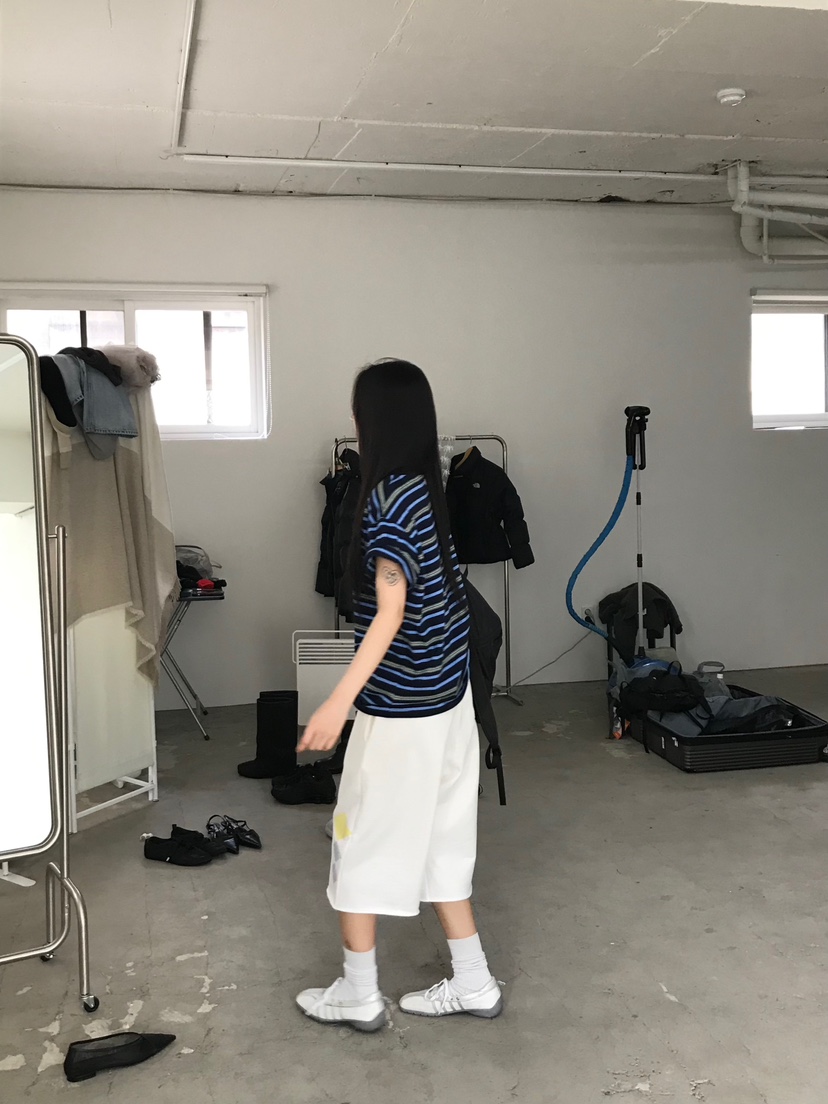 ESCHER東大門實拍女裝新品25春夏休閑推薦熱賣真品人氣短褲ESCHER短褲