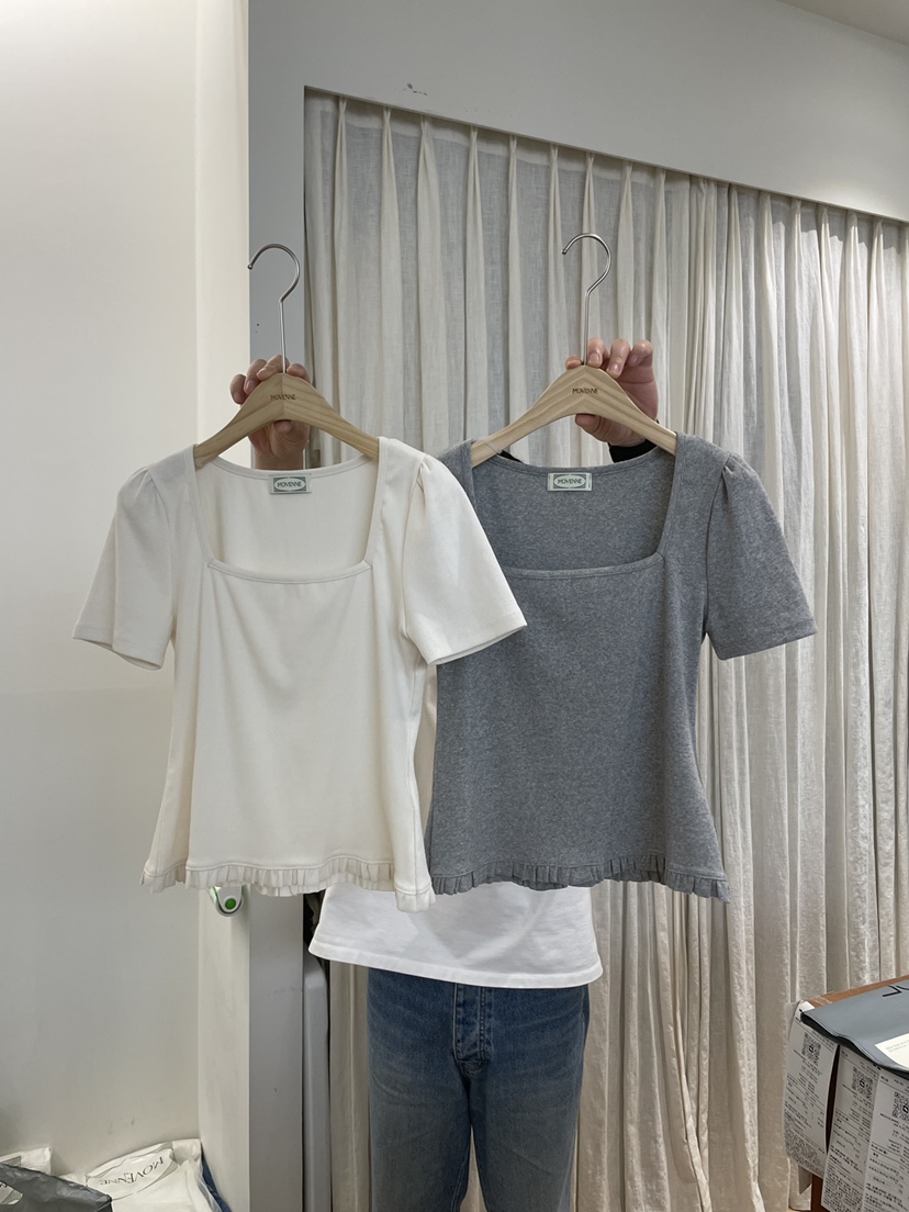 MOVENNE東大門代購女裝新品熱賣推薦真品時尚25春夏休閑T恤MOVENNET恤