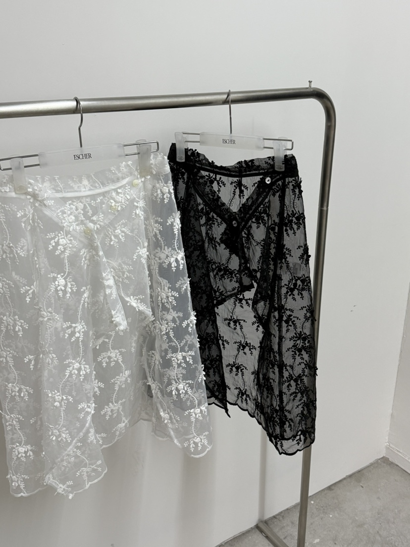ESCHER韓國直郵女裝新品熱賣真品25春夏休閑職業半身裙中短裙ESCHER半身裙/中短裙