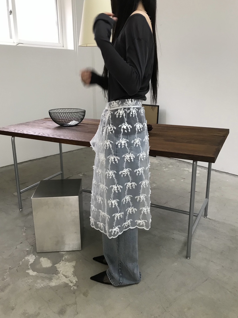 ESCHER韓國直郵女裝新品熱賣真品25春夏休閑職業半身裙中短裙ESCHER半身裙/中短裙
