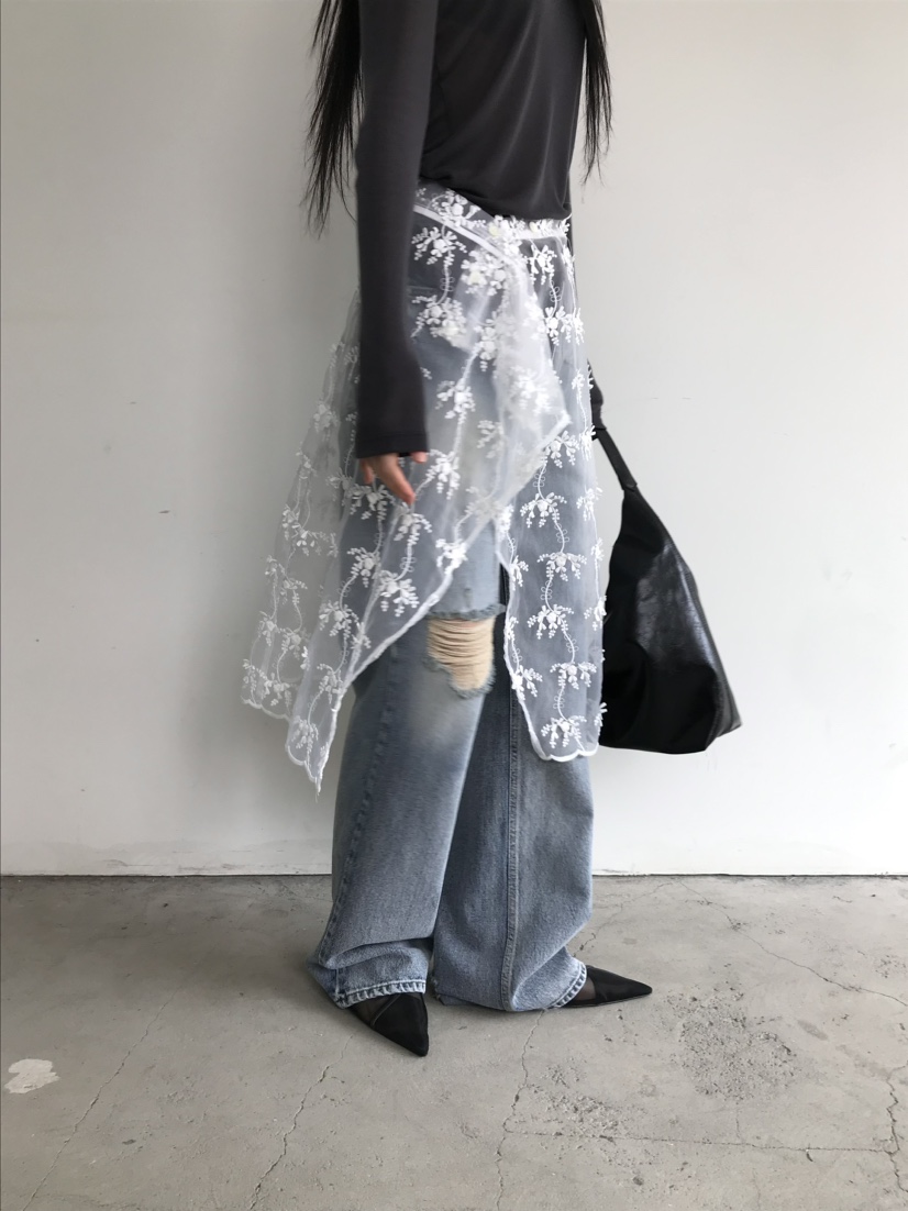 ESCHER韓國直郵女裝新品熱賣真品25春夏休閑職業半身裙中短裙ESCHER半身裙/中短裙