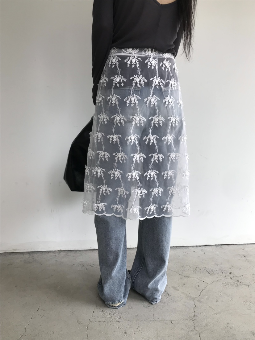 ESCHER韓國直郵女裝新品熱賣真品25春夏休閑職業半身裙中短裙ESCHER半身裙/中短裙