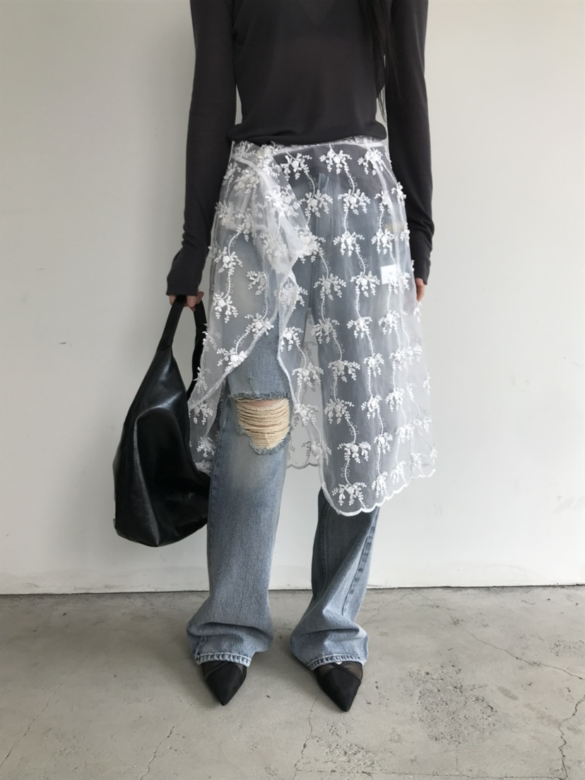 ESCHER韓國直郵女裝新品熱賣真品25春夏休閑職業半身裙中短裙ESCHER半身裙/中短裙
