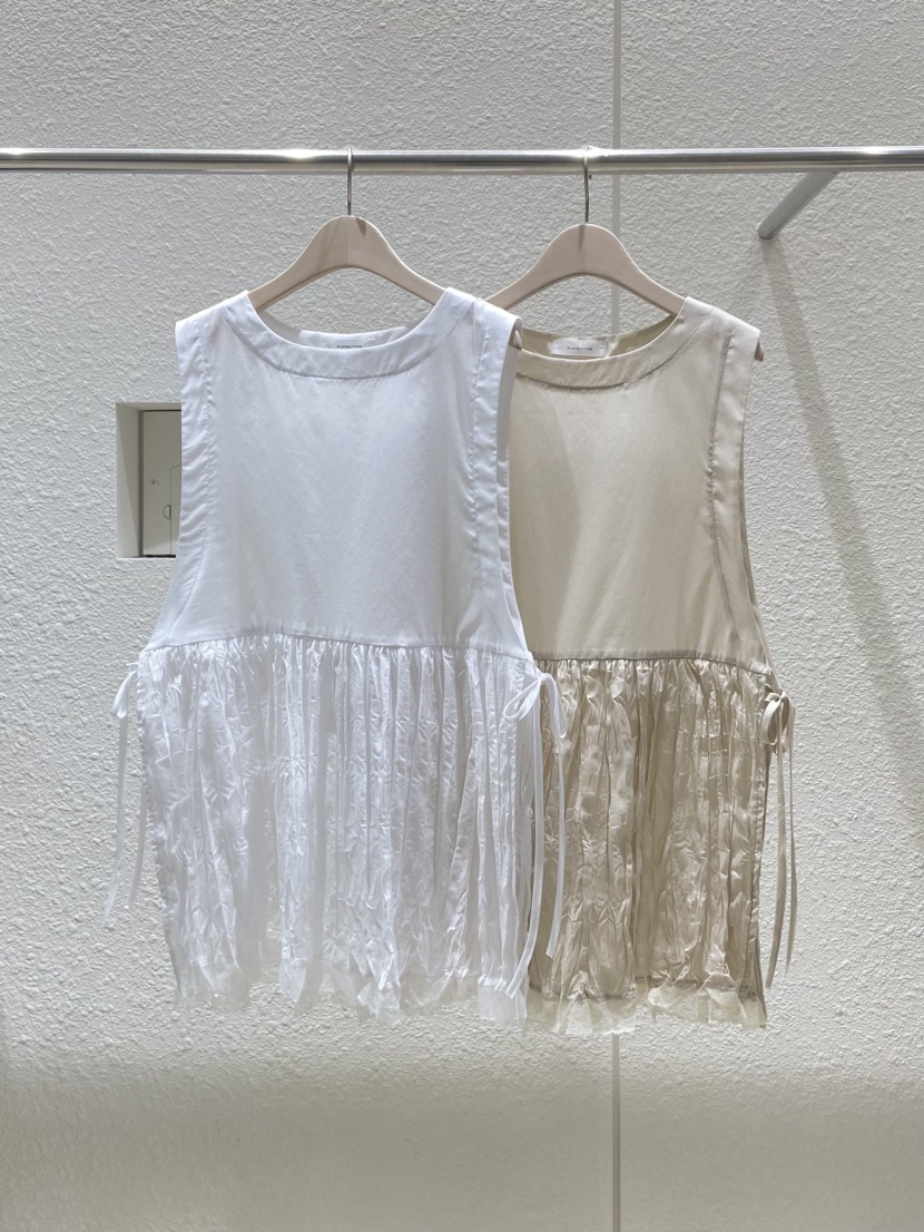 PLAYBUTTON-P東大門代購女裝新品推薦人氣25春夏襯衫蕾絲衫褶皺PLAYBUTTON襯衫/蕾絲衫