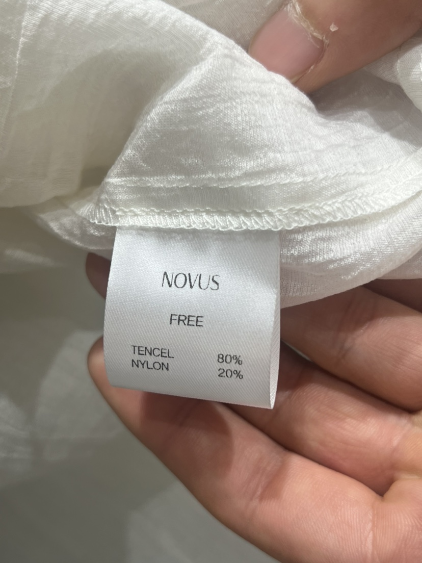 NOVUS東大門代購女裝新款熱賣時尚25春夏真品職業襯衫蕾絲衫NOVUS襯衫/蕾絲衫