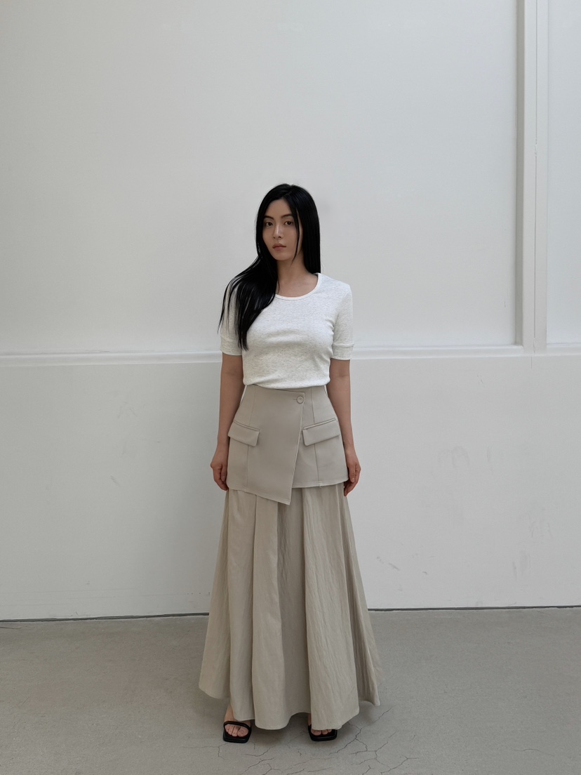 LE-PPL韓國直郵女士新款熱賣人氣真品休閑時尚推薦職業長裙LE-PPL長裙圖色2